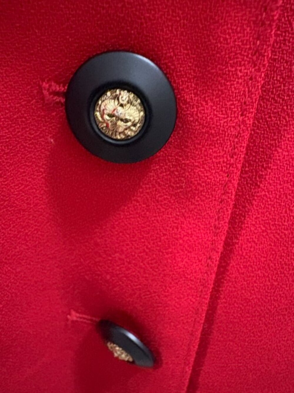 Beautiful Red Wool Blazer - Picture 2 of 9